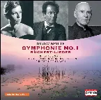 Pochette Symphonie no. 1 / Rückert-Lieder