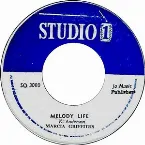 Pochette Melody Life: Reggae Anthology