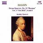 Pochette String Quartets, op. 33 "Russian", nos. 3 "The Bird", 4 and 6