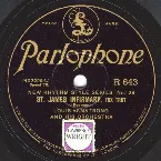 Pochette St. James' Infirmary / Nobody's Sweetheart