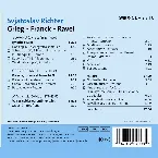 Pochette Grieg / Franck / Ravel