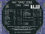 Pochette The Chronological Classics: Nat “King” Cole 1941–1943