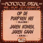 Pochette Op de purp’ren hei / Jaren komen, jaren gaan