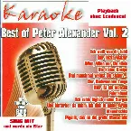 Pochette Best of Peter Alexander Vol. 2 - Karaoke