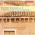 Pochette Glazunov: String Quintet, op. 39 / Tchaikovsky: Souvenir de Florence (String Sextet), op. 70