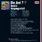 Pochette Die drei ??? Dunkle Vergangenheit