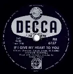 Pochette If I Give My Heart to You / Friends and Neighbours