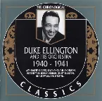 Pochette The Chronological Classics: Duke Ellington and His Orchestra 1940-1941