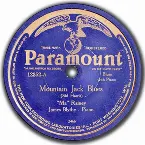 Pochette Mountain Jack Blues / Seeking Blues