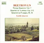 Pochette String Quartets, Volume 7: Quartet in A minor, op. 132 / Quartet in F major, H. 34