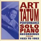 Pochette Performance: Solo Piano Recordings From 1933 to 1952