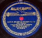Pochette Hustlin’ and Bustlin’ for Baby / Sittin’ in the Dark