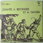 Pochette Chants À Répondre Et À Danser
