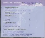 Pochette Pièces à deux pianos