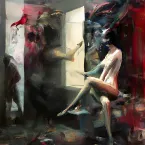 Pochette In Surreal Dreams, I Wander Through the Night, to Places Beyond the Realm of Mortal Light; Where Time, Space & Reason Take Flight, and All That Was, Becomes What It Is Not; I Speak in Tongues That Are Not Quite My Own, and Hear the Whi