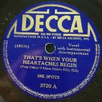 Pochette That's When Your Heartaches Begin / What Good Would It Do?