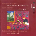 Pochette Benjamin Britten: Variations on a Theme of Frank Bridge op. 10 / Béla Bartók: Divertimento for String Orchestra (1939)