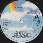 Pochette That’s the Thing About Love / I’m Still Looking for You