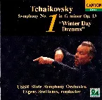Pochette Symphony no. 1 in G minor, op. 13 “Winter Day Dreams”