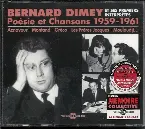 Pochette Bernard Dimey et ses premiers interprètes : Poésie et chansons 1959–1961