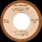 Pochette It Must Be Love / Not a Chance