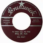 Pochette Is That All to the Ball (Mr. Hall) / Rockin’ on the Moon