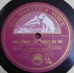 Pochette You Turned the Tables on Me / No Regrets