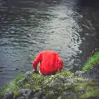 Pochette L'homme à la rivière