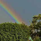 Pochette Juichigatsunakaba (Over the Green Rainbow)