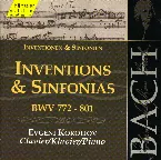Pochette Inventionen & Sinfonien, BWV 772–801