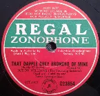Pochette That Dapple Grey Broncho of Mine / They Call Me the Rambling Yodeler