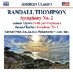 Pochette Thompson: Symphony no. 2 / Adams: Drift and Providence / Barber: Symphony no. 1
