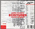 Pochette Ecritures