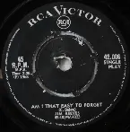 Pochette Am I That Easy to Forget / The World Is Not My Home