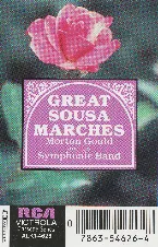 Pochette Great Sousa Marches