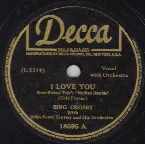 Pochette I Love You / I’ll Be Seeing You