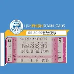 Pochette 1992-08-30: Cal Expo Amphitheater, Sacramento, CA, USA