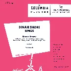 Pochette Dinah Shore Sings