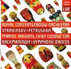 Pochette Stravinsky - Petrushka; Rachmaninov - Symphonic Dances