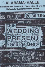 Pochette Live Tape No. 2, Munchen Alabama-Halle, 22 November 1987