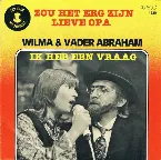 Pochette Zou het erg zijn lieve opa / Ik heb een vraag