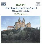 Pochette String Quartets: Op. 2, nos. 3 and 5 / Op. 3, nos. 1 and 2