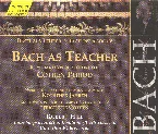 Pochette Bach als Lehrer: Werke für Tasteninstrumente aus den Köthener Jahren