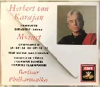 Pochette Karajan Conducts, Mozart Symphonien 29, 35, 36, 38, 40, 41, etc