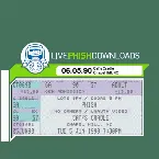 Pochette 1990-06-05: Cat's Cradle, Chapel Hill, NC, USA