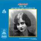Pochette Asmahan, Volume III: Archives des années 30