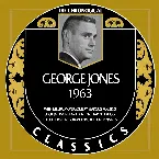 Pochette The Chronogical Classics: George Jones 1963