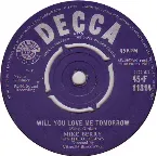 Pochette Will You Love Me Tomorrow / My Baby Doll