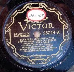 Pochette Love Will Live On / Then I Shan’t Love You Any More