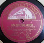 Pochette Sing for Your Supper / The Siren's Song
